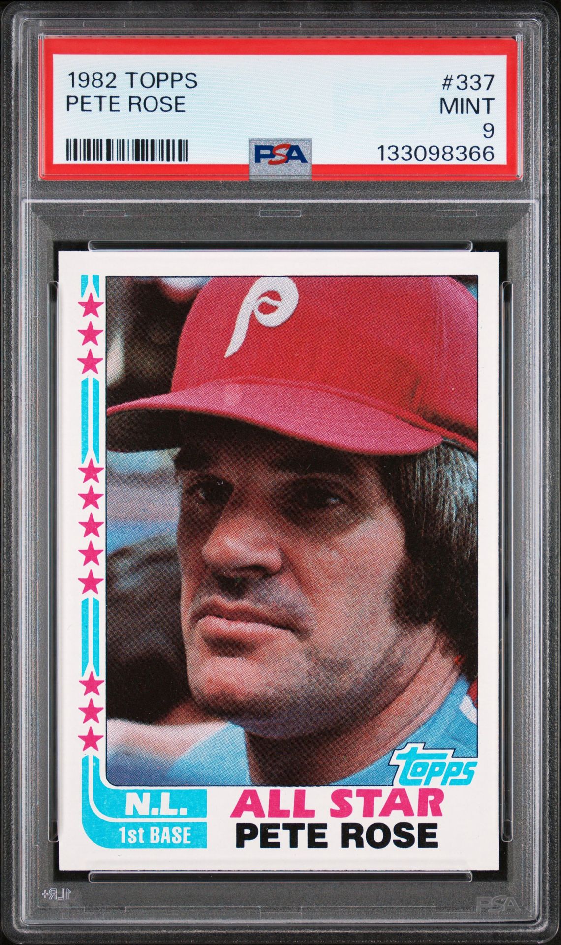 1982 Topps TOPPS #337 Pete Rose front