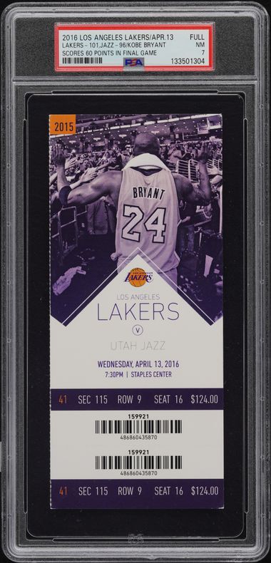 PSA 7 cert 133501304