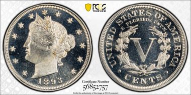 1893 5C PR67+ CAM