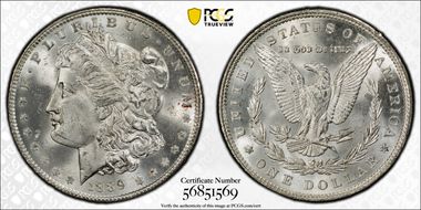 1889 $1 MS64