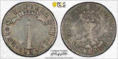 1834-IJ Real Santiago VF25