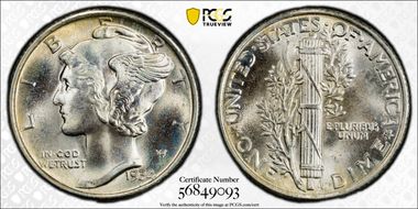 1934 10C MS65+ FB