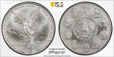 2022-Mo Onza Libertad Ag MS70