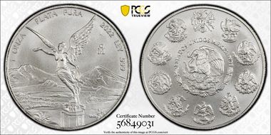 2022-Mo Onza Libertad Ag First Strike MS69