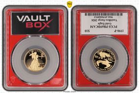 1990-P $10 Gold Eagle PR69DCAM