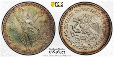 1993-Mo Onza Libertad Ag MS67