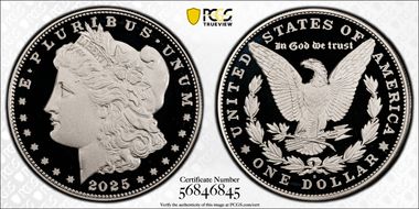 2025-S $1 Morgan Dollar First Strike PR70DCAM