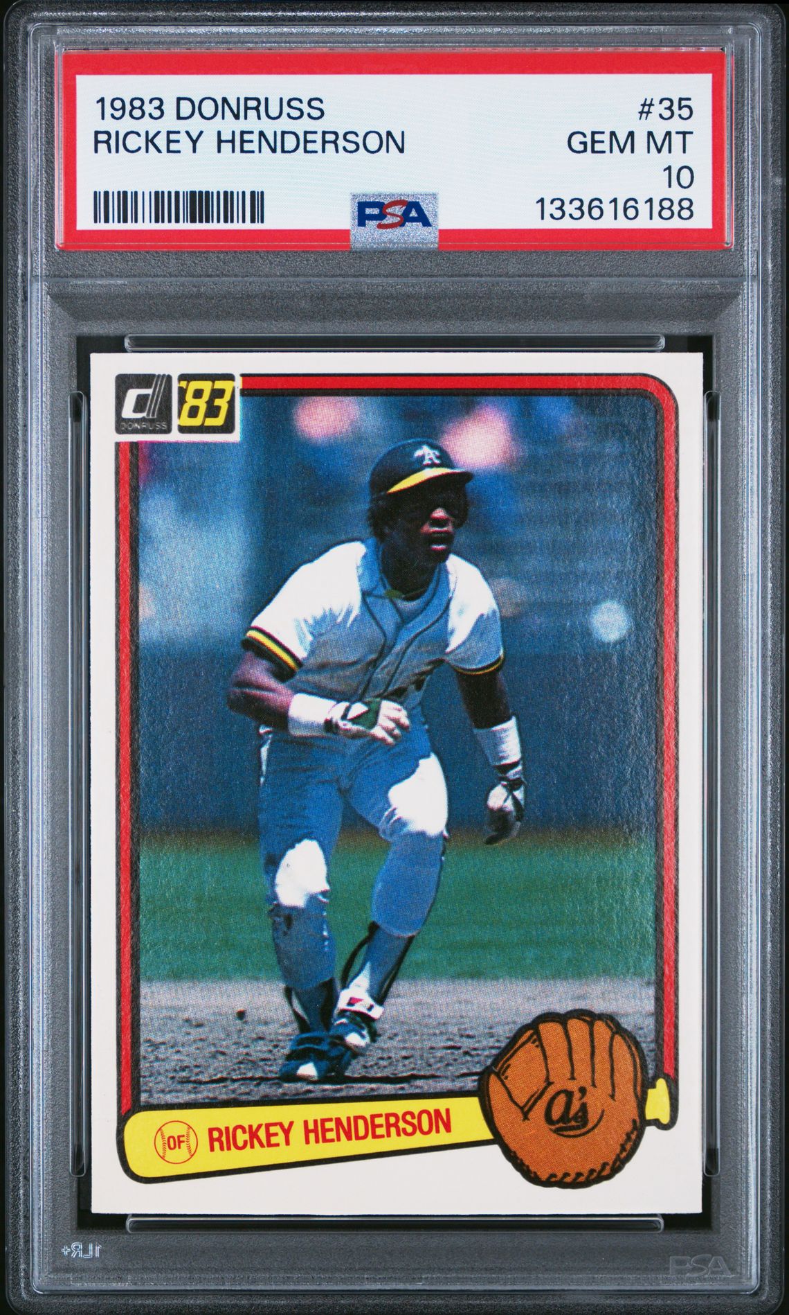 1983 Donruss DONRUSS #35 Rickey Henderson front
