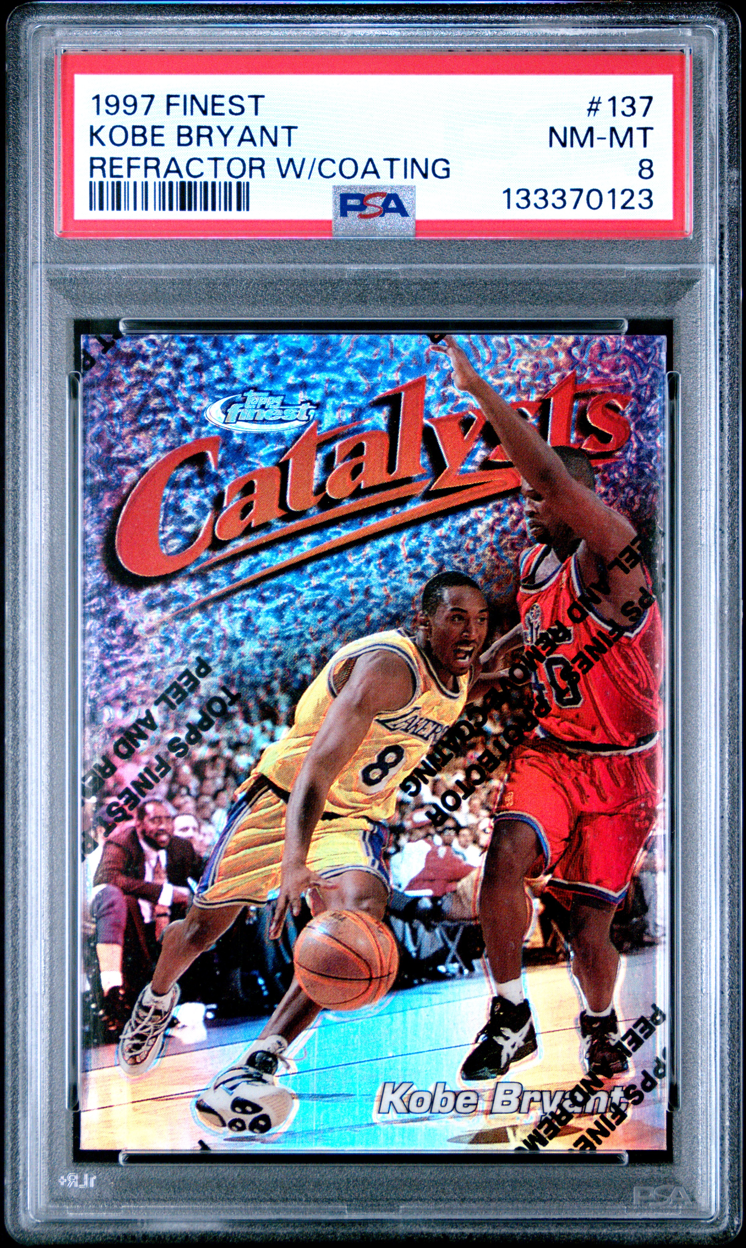 Kevsterrr99's 1997 Finest Kobe Bryant Refractor W / Coating #137