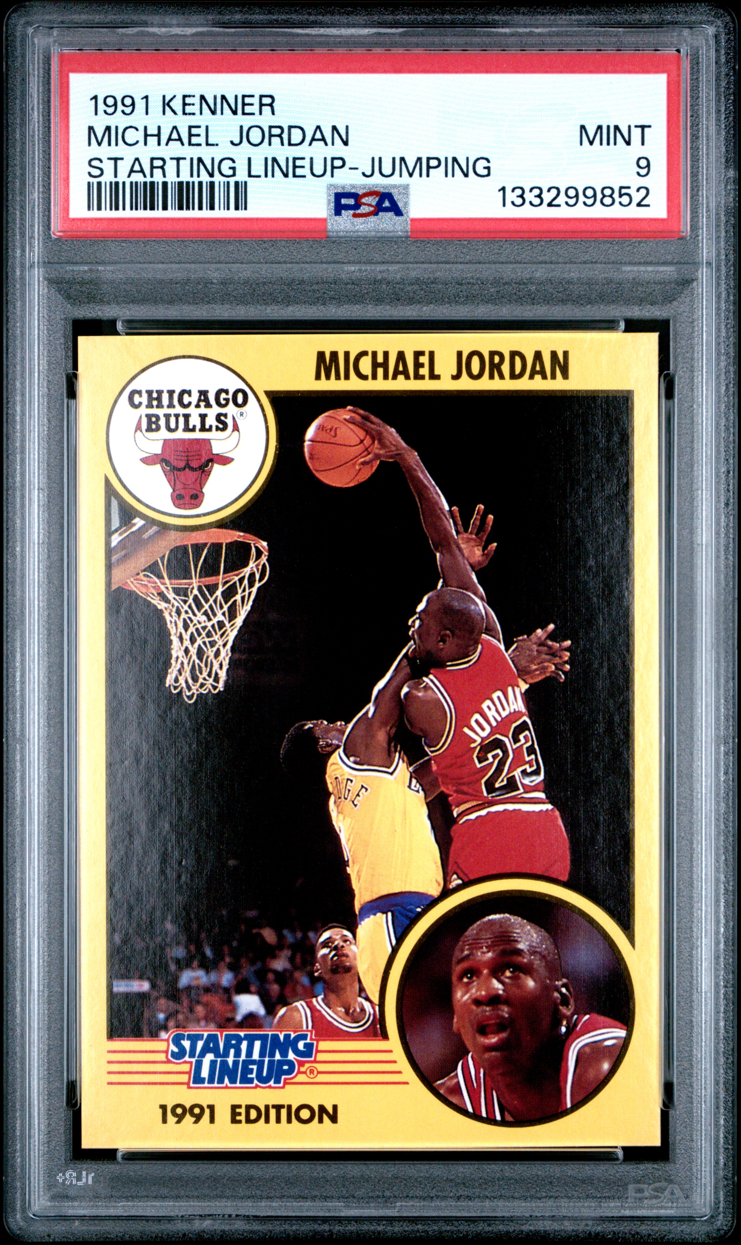 Boo's 1991 Kenner Starting Line-Up Michael Jordan Starting Lineup