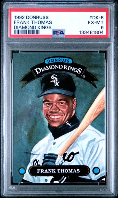 1992 Donruss DIAMOND KINGS #DK-8 Frank Thomas front