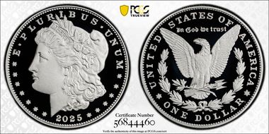 2025-S $1 Morgan Dollar PR70DCAM