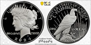 2024-S $1 Peace Dollar PR69DCAM