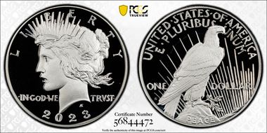 2023-S $1 Peace Dollar PR69DCAM