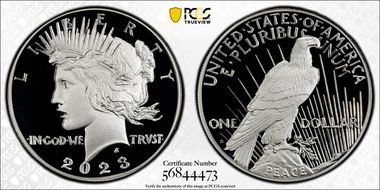 2023-S $1 Peace Dollar PR69DCAM