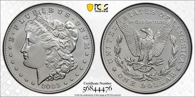 2023 $1 Morgan Dollar MS69