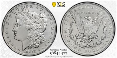 2023 $1 Morgan Dollar MS70