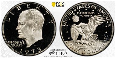 1973-S $1 Clad PR69DCAM