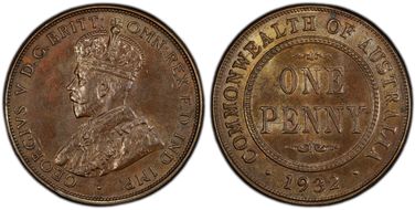 1932 (m) 1D MS62BN