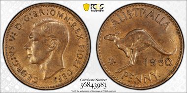 1950 Y. (p) 1D MS62BN