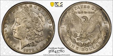 1878-S $1 MS61