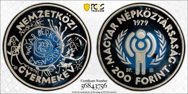 1979-BP 200 Frt Year of the Child PR67DCAM