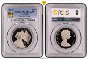 1970 50C Captain Cook PR69DCAM