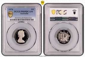 1976 10C PR69DCAM