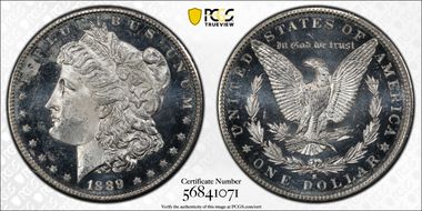1889-S $1 MS64DMPL