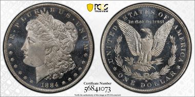 1884-O $1 MS66DMPL