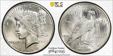 1928 $1 MS64