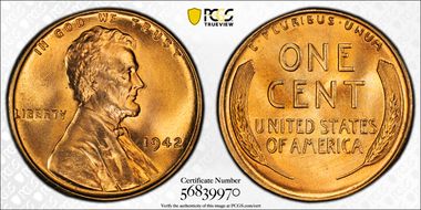 1942 1C MS67RD