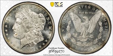 1880-S $1 MS64