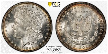 1893 $1 MS65
