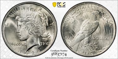 1922 $1 MS64