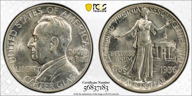 1936 50C Lynchburg MS65