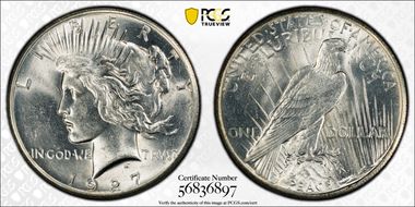 1927 $1 MS61