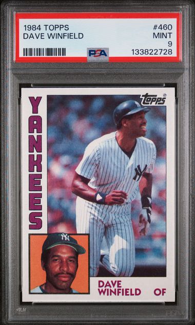 1984 Topps #460 Dave Winfield front