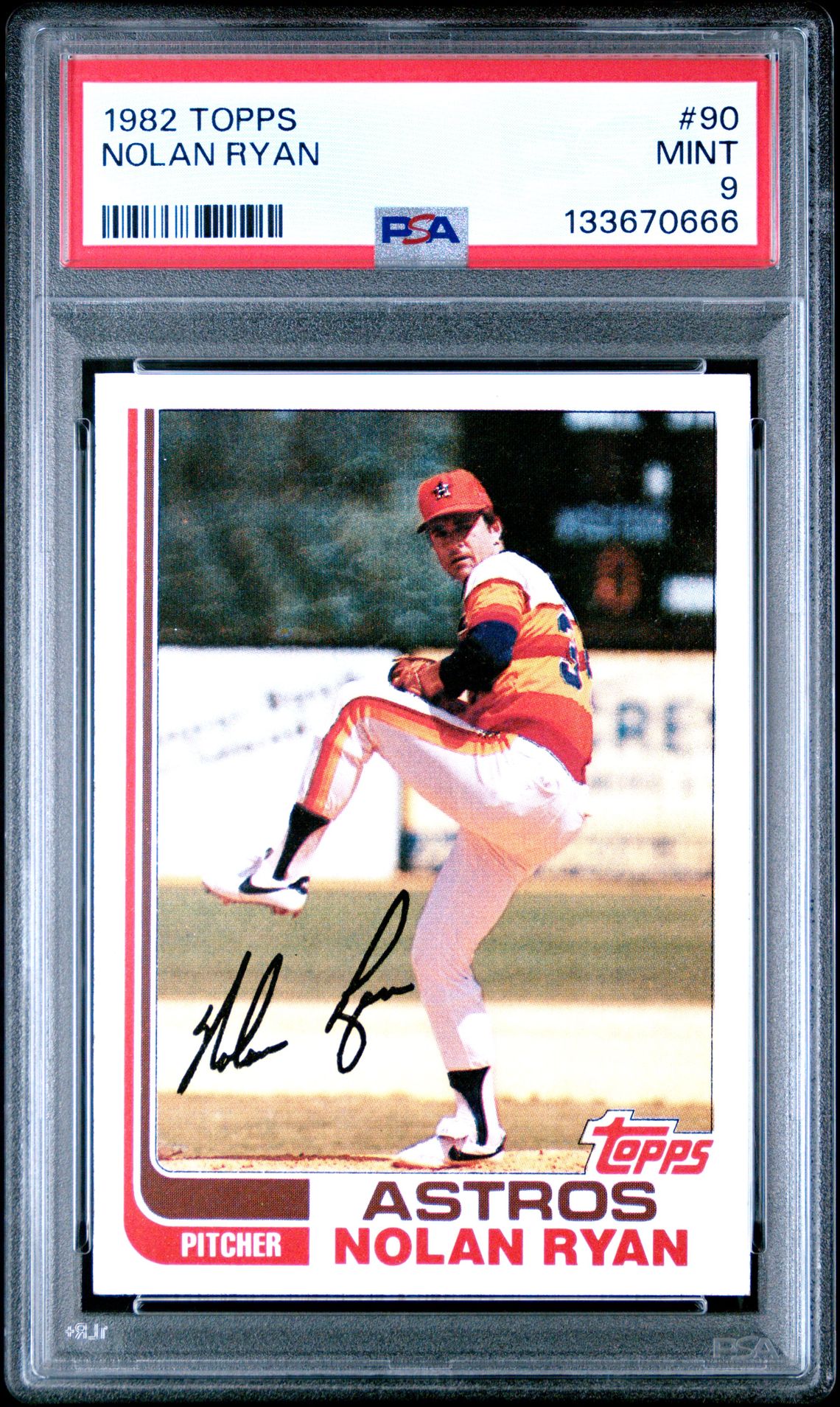 1982 Topps Nolan Ryan #90 Mint 9 front