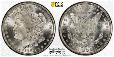 1883-CC $1 MS66+ 