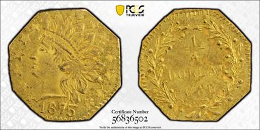1875 G25C BG-796 MS62