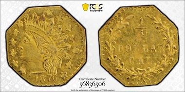 1876 G25C BG-799 MS62