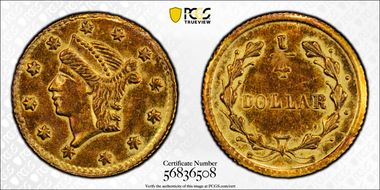 (1854) G25C BG-224 AU58