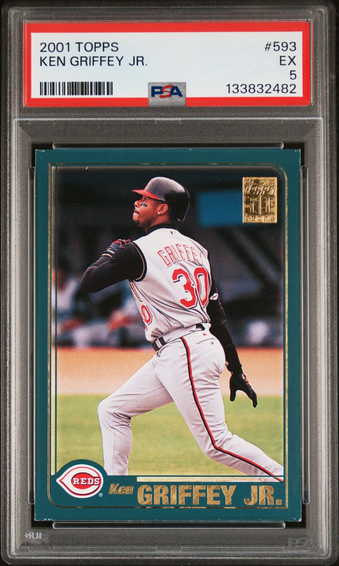 2001 Topps TOPPS #593 Ken Griffey Jr. front
