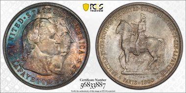 1900 $1 Lafayette MS66