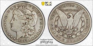 1893-S $1 F12