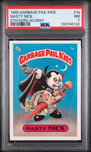 1985 Garbage Pail Kids Nasty Nick PSA 10