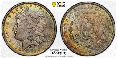 1883-O $1 MS63