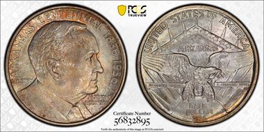 1936 50C Robinson MS68