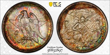 1938-S 50C Texas MS68